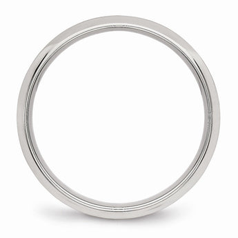 Sophia Jewelers 5mm Stainless Steel Wedding Band Brushed Polished Finish - 7