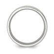 Lab-Created Opal Inlay Wedding Band in Stainless Steel, 8mm - Birthstone Company