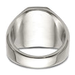 Stainless Steel w/14k Accent Polished Lion Head Ring - Birthstone Company