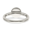 Stainless Steel Polished Circle Ring - Birthstone Company