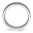 Stainless Steel Polished 6mm Band - Birthstone Company