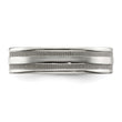 Stainless Steel Polished 6mm Band - Birthstone Company