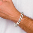 Stainless Steel Polished Squares Bracelet - Birthstone Company