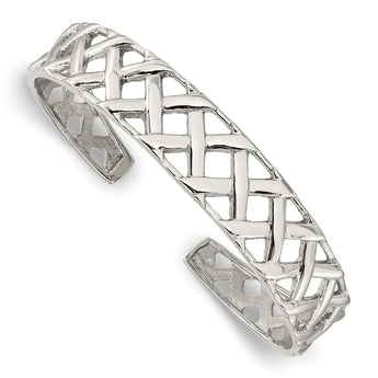 Stainless Steel Polished Bangle - Birthstone Company