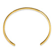 Stainless Steel Polished Rose IP Enamel/Crystal YOU ARE PERFECT Bangle - Birthstone Company