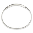 Stainless Steel Polished Flexible 4.75mm Bangle - Birthstone Company