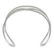 Stainless Steel Polished Cuff Bangle - Birthstone Company