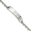 Chisel Stainless Steel Polished Cable Chain 8 inch ID Bracelet