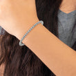 Chisel Stainless Steel Polished 4mm Beaded 6.5 inch Bracelet with 1.5 inch Extension