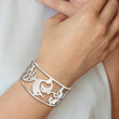 Stainless Steel Dolphins Cuff Bangle - Birthstone Company