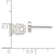 Stainless Steel Polished NO Post Earrings