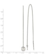 Stainless Steel Polished Threader Earrings