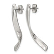 Stainless Steel Polished Post Earrings - Birthstone Company