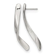 Stainless Steel Polished Post Earrings - Birthstone Company