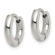 Chisel Stainless Steel Polished 2.5mm Hinged Hoop Earrings