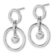 Stainless Steel CZ Earrings - Birthstone Company
