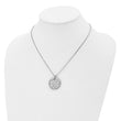 Mother of Pearl Necklace in Stainless Steel - Birthstone Company
