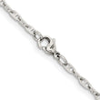 Stainless Steel Polished 2.75mm Anchor Chain - Birthstone Company