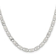 Stainless Steel Polished 5.00mm Anchor Chain - Birthstone Company