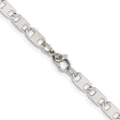 Stainless Steel Polished 5.00mm Anchor Chain - Birthstone Company
