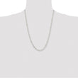 Stainless Steel Polished 5.00mm Anchor Chain - Birthstone Company