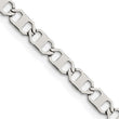 Stainless Steel Polished 5.00mm Anchor Chain - Birthstone Company