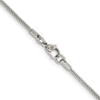 Stainless Steel 2.0mm 24in Bismark Chain - Birthstone Company