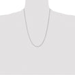 Stainless Steel 2.0mm 24in Bismark Chain - Birthstone Company