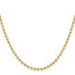 Stainless Steel IP Gold-plated 3.0mm 24in Ball Chain - Birthstone Company