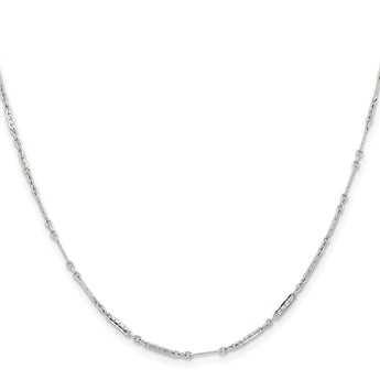 Stainless Steel Polished 20in 1.80mm Fancy Link Chain Necklace - Birthstone Company