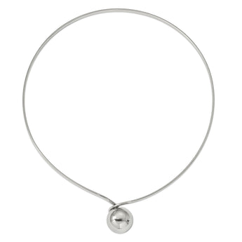 Stainless Steel Polished Neck Wire - Birthstone Company
