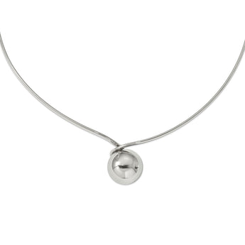 Stainless Steel Polished Neck Wire - Birthstone Company