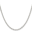 Stainless Steel 3.4mm 24in Cable Chain - Birthstone Company