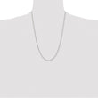 Stainless Steel 3.4mm 24in Cable Chain - Birthstone Company