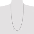 Stainless Steel 2.5mm 30in Bismark Chain - Birthstone Company