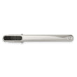 Stainless Steel Tie Bar with Diamond & Carbon Fiber - Birthstone Company