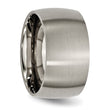 Titanium Brushed Wedding Band with Engravable Unisex Design - 14