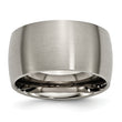 Titanium Brushed Wedding Band with Engravable Unisex Design - 14