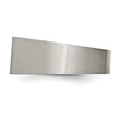 Titanium Polished and Brushed Signet Ring - Birthstone Company
