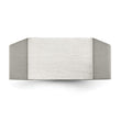 Titanium Polished and Brushed Signet Ring - Birthstone Company