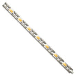 Titanium Yellow IP-Plated 9in Bracelet - Birthstone Company