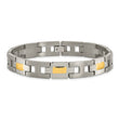 Titanium Yellow IP-Plated 9in Bracelet - Birthstone Company