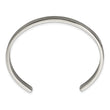 Titanium Brushed with Polished Edge 6.5mm Cuff Bangle
