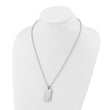 Titanium .02ct. Diamond Accent Necklace - Birthstone Company