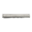 Titanium Brushed and Polished Tie Bar - Birthstone Company