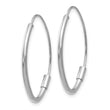 14k White Gold Wire Threader Earrings