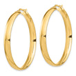 14k High Polished 5mm Hoop Earrings