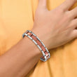 Chisel Tungsten Polished Brown IP-plated 8.5 inch Bracelet