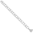14K WG Circle Bracelet