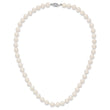 14K White Gold White Freshwater Cultured Pearl Necklace 7-8mm - Birthstone Company
